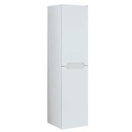   LineART ENJOY Fényes Fehér fali szekrény – 36 cm | Magasfényű, Nedvességálló