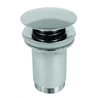   MINOTTI 5/4" felugró leeresztő szelep, túlfolyóval, króm  kerek sapka