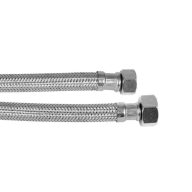   MINOTTI SBA Inox flexibilis bekötőcső 3/8" belső menet - 1/2" belső menet 300 mm hossz