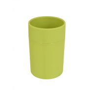   Minotti modern almazöld műanyag fogkefetartó, pultra helyezhető