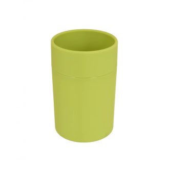   Minotti modern almazöld műanyag fogkefetartó, pultra helyezhető