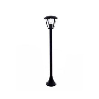   Optonica GD9311 – Klasszikus Matt Fekete Kerti Állólámpa, 90 cm, E27 (IP44)