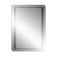   MINOTTI Modern LED-es fürdőszobai tükör páramentesítő funkcióval – 60x80 cm
