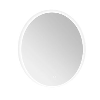   MINOTTI Modern kerek LED-es fürdőszobai tükör érintőkapcsolóval – 60 cm
