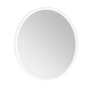 MINOTTI Modern kerek LED-es fürdőszobai tükör – 80 cm
