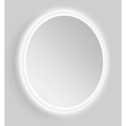 MINOTTI Modern kerek LED-es fürdőszobai tükör – 80 cm
