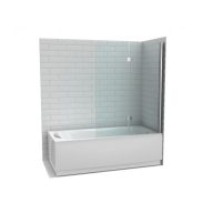 MINOTTI JD_115 kádparaván, 1150x1500 mm, króm