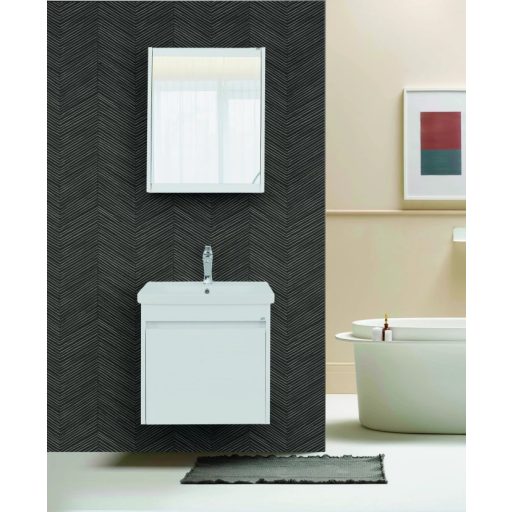 LINEART MARS 550 Mosdós Szekrény – Matt Fehér – Soft-Close – Nedvességálló, 55 cm