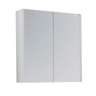   LINEART MARS 650 White tükrös fürdőszoba szekrény – 62 cm, matt fehér, nedvességálló