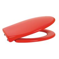   MINOTTI MD113 430 x 360 mm Duroplast Soft Close WC-ülőke – Piros