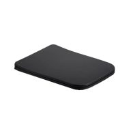   PIANO 443 x 375 mm Duroplast Soft Close WC-ülőke – Matt fekete