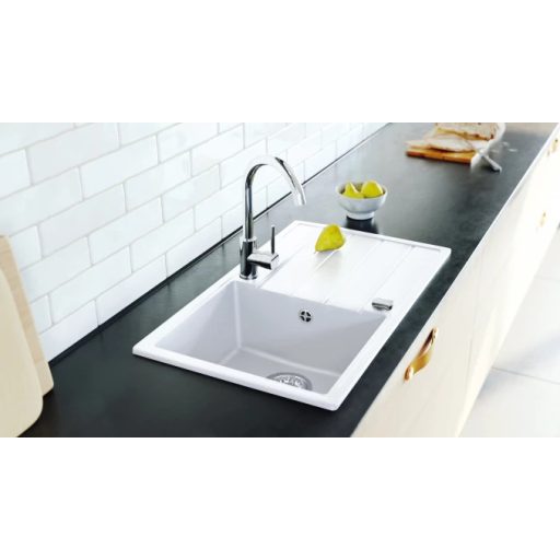 MILO METRO 760 x 440 x 195 mm gránit mosogató – Magnézium fehér (Magnesia white)