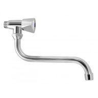   Fali hideg vizes csaptelep – Minotti MH-9012-L – Alsó kifolyóval, króm, 20 cm