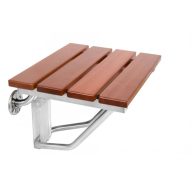   MINOTTI MIS-03 felhajtható zuhanyülőke 340x380x250 mm – Fa