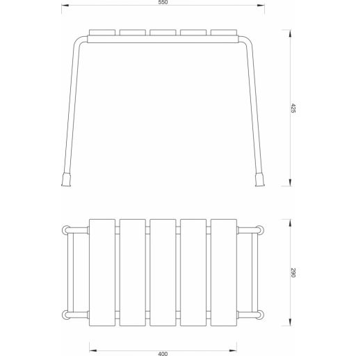 MINOTTI MIS-05 álló zuhanyülőke – Bambusz