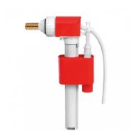 Styron vízszintes szelep 3/8, réz WC tartályhoz