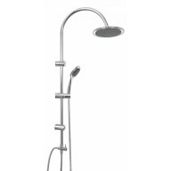 MINOTTI zuhanyoszlop kerek esőztető fejjel 1030 mm, króm