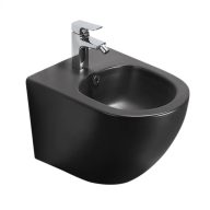   MINOTTI PERLA fali bidé – 480 x 370 x 325 mm – matt fekete