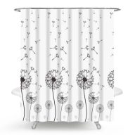 MINOTTI zuhanyfüggöny, 2000x1800 mm, pitypang