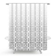   MINOTTI zuhanyfüggöny, 2000x1800 mm, vitrázs (graduális rácsminta)