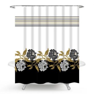 MINOTTI zuhanyfüggöny, 2000x1800 mm, golden lux
