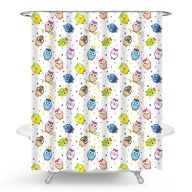 MINOTTI zuhanyfüggöny, 2000x1800 mm, kis bagoly (MZ26)