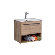   LineArt Nova 600 Cadiz Mosdószekrény – Matt Cadiz – Nedvességálló Kivitel, 60 cm