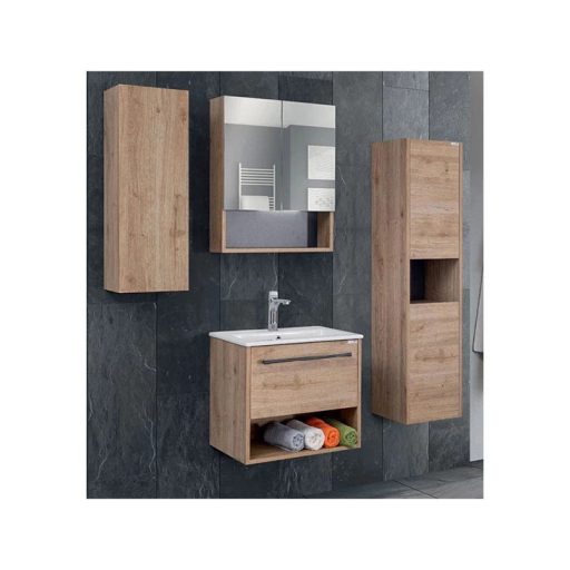 LineArt Nova 600 Cadiz Mosdószekrény – Matt Cadiz – Nedvességálló Kivitel, 60 cm