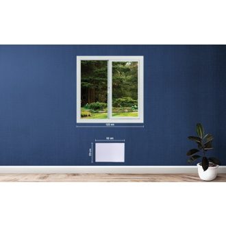   Adax Neo Wifi 025 norvég elektromos fűtőpanel 250W – wifi termosztátos, energiatakarékos fehér panel