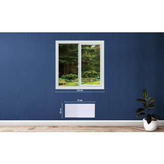   Adax Neo Wifi 08 norvég elektromos fűtőpanel 800W – wifi termosztátos, energiatakarékos fehér panel
