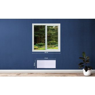   Adax Neo Wifi 10 norvég elektromos fűtőpanel 1000W – wifi termosztátos, energiatakarékos fehér panel