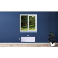   Adax Neo Wifi 12 norvég elektromos fűtőpanel 1200W – wifi termosztátos, energiatakarékos fehér panel