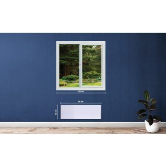   Adax Neo Wifi 12 norvég elektromos fűtőpanel 1200W – wifi termosztátos, energiatakarékos fehér panel