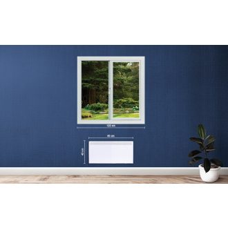   Beha PB10 norvég elektromos fűtőpanel 1000W – Bluetooth vezérlésű, okostelefonos, energiatakarékos fűtőpanel