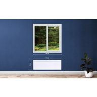   Beha PB15 norvég elektromos fűtőpanel 1500W – Bluetooth vezérlésű, okostelefonos, energiatakarékos fűtőpanel