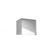   PROCLEAN fényes inox WC-papír adagoló hajtogatott/tekercses 130x130x130 mm fényes inox