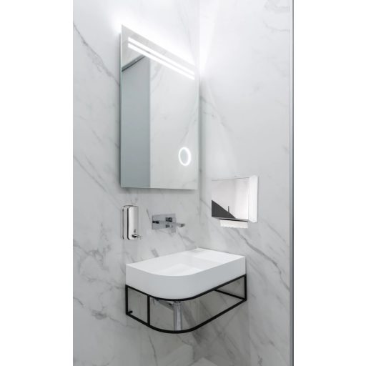 PROCLEAN fali szappanadagoló, 500 ml, fényes rozsdamentes acél (Inox)