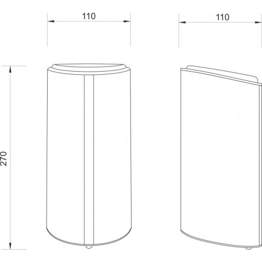 PROCLEAN OPAL automata szenzoros szappanadagoló, 850 ml, fehér