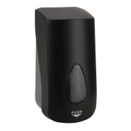   PROCLEAN automata fali szappanadagoló, 1000 ml, fényes fekete ABS műanyag