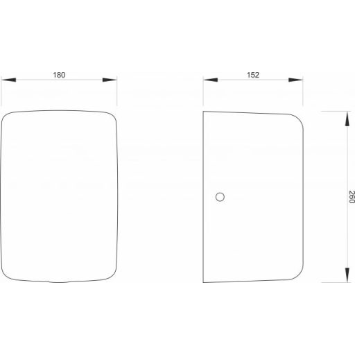 PROCLEAN FORM matt króm automata kézszárító 1150W,  (rozsdamentes acél)