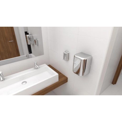 PROCLEAN FORM fényes króm automata kézszárító 1150W, (rozsdamentes acél)