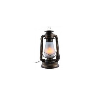   Optonica PD9041 – Klasszikus Bronz LED Viharlámpa Láng Effekttel (5W, 250lm, E27)