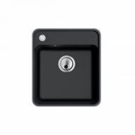   MILÓ Milo Piu gránit mosogató, 460x520x215 mm, Lava stone (antracit)