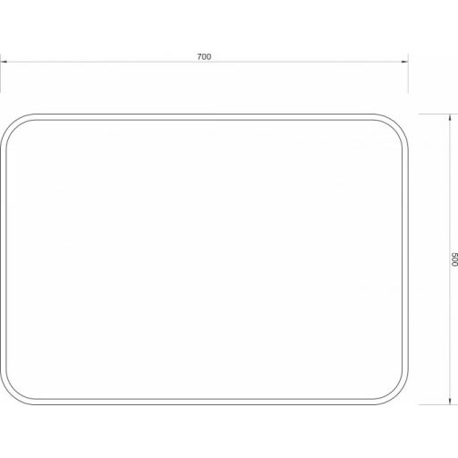 MINOTTI fürdőszobai szőnyeg 50x70cm szürke