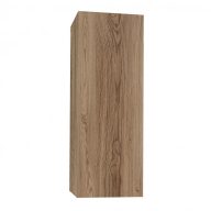   LINEART PLAZA Legnano vertikális fürdőszoba szekrény – 30x85 cm, fa mintázat, nedvességálló