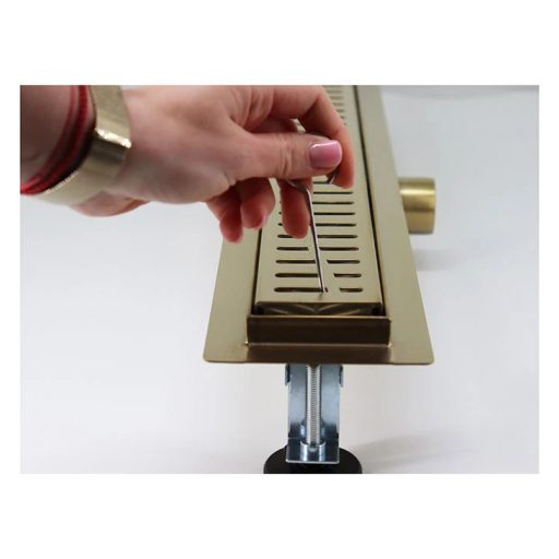 PROFIL M WAVE 500 Zuhanylefolyó, 500 mm, Arany