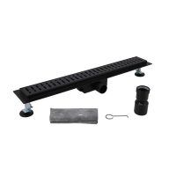 PROFIL M WAVE 500 Zuhanylefolyó, 500 mm, Matt fekete