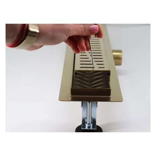 PROFIL M WAVE 600 Zuhanylefolyó, 600 mm, Arany