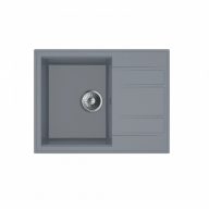   MILO RETTO 650 x 500 x 215 mm gránit mosogató – Gyémántszürke (Diamond Grey)