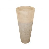   MINOTTI Sanaya szabadon álló monolit márvány mosdó, 400x900 mm (SCW17)